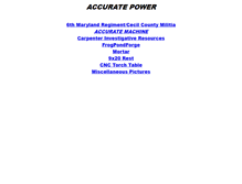 Tablet Screenshot of accuratepower.com
